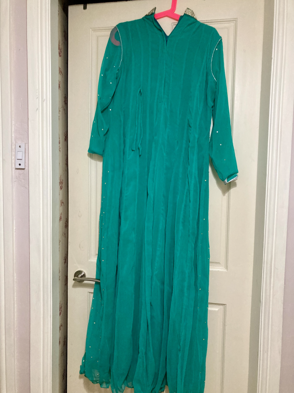 Turquoise Maxi Dress - Image 2