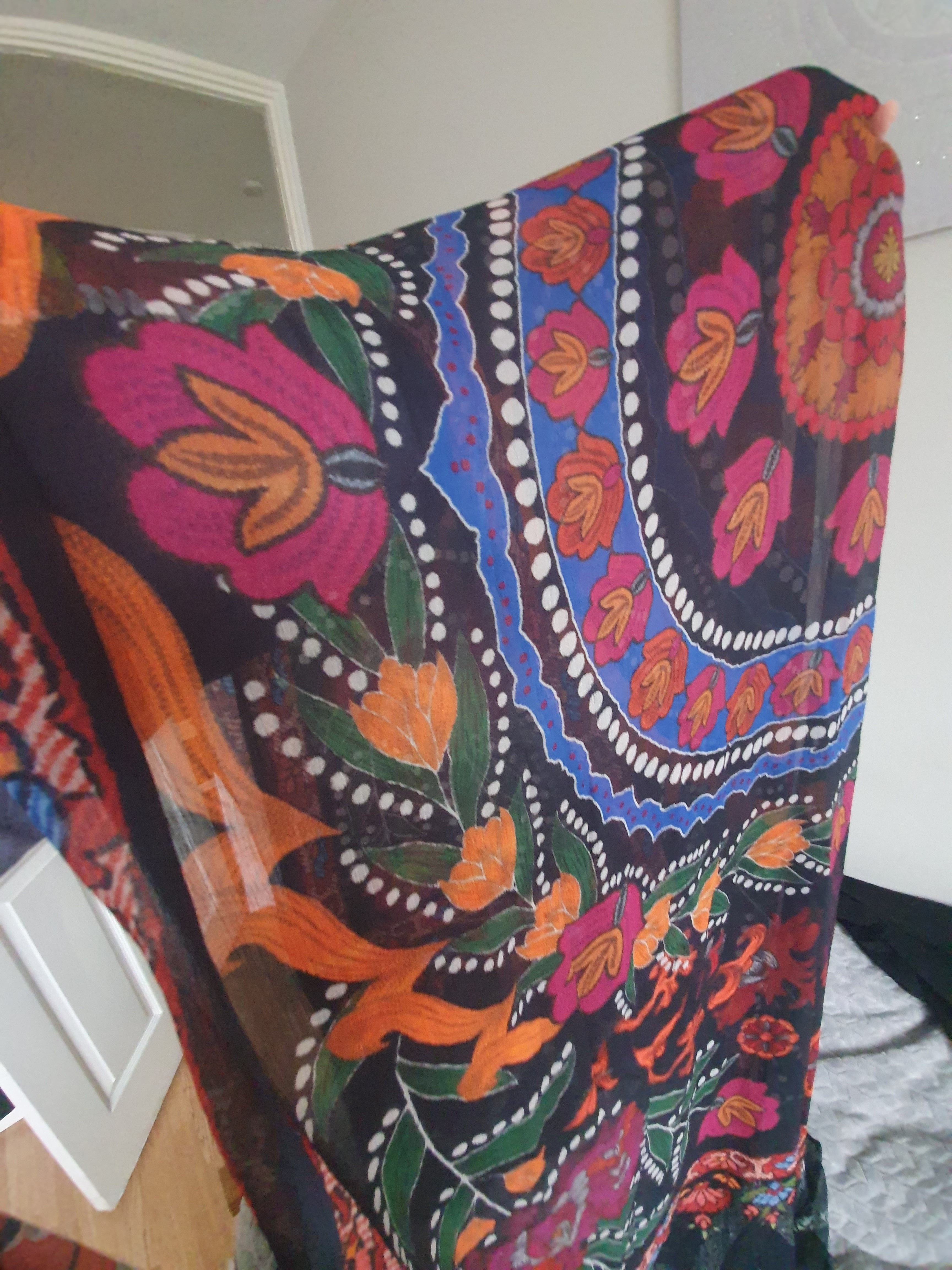 Really beautiful chiffon Dupatta with Floral Print