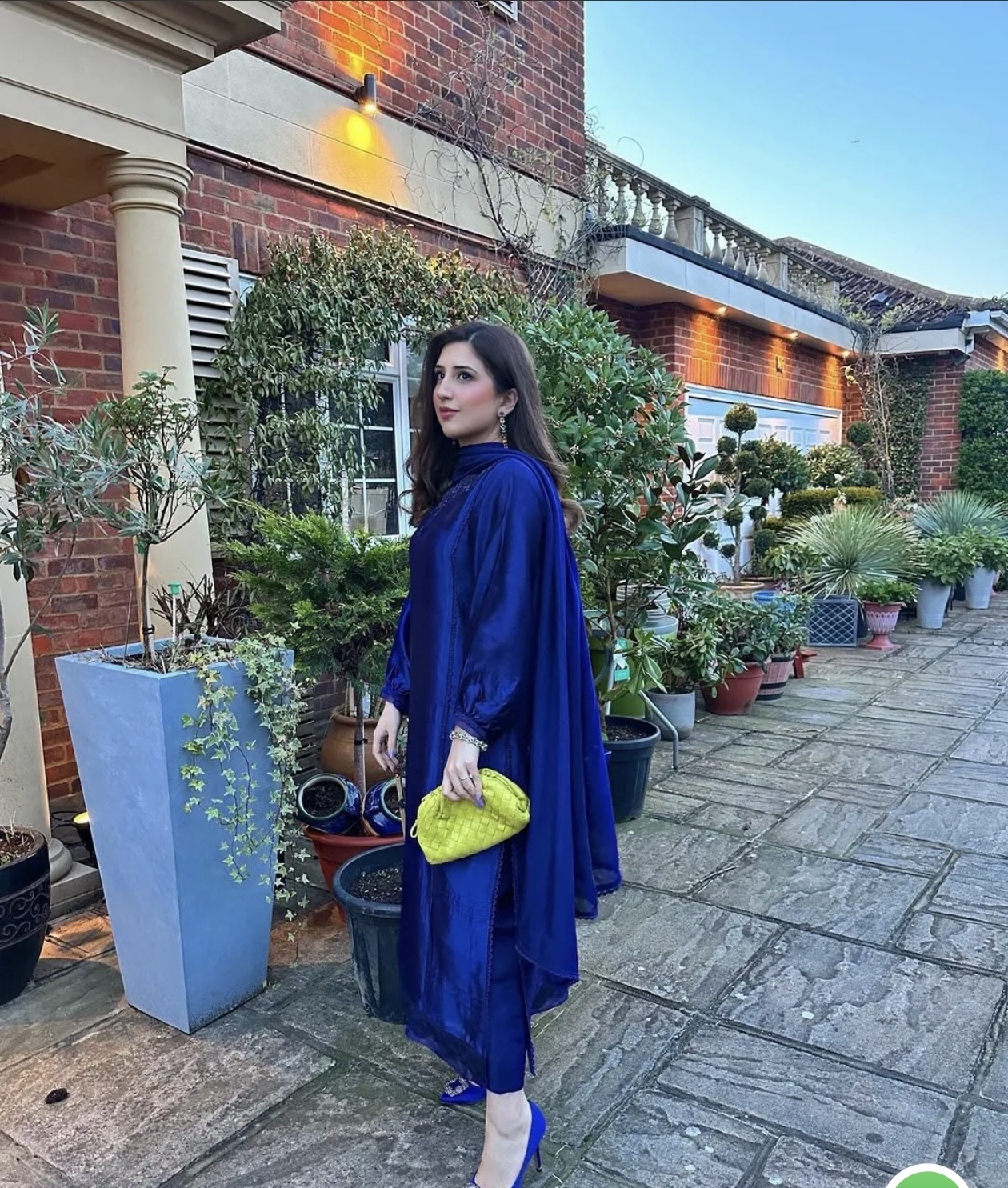 Hemar Cobalt Blue Semi-Formal Dress - Image 2