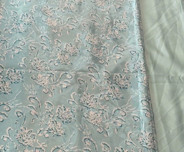 Light green Floral Print Dupatta