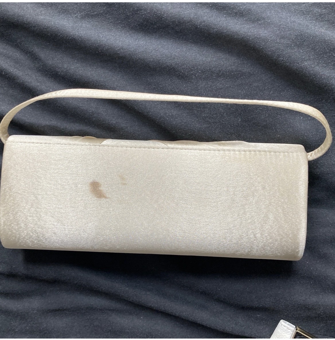 Three party clutch bags: beige, black, and white - Image 7