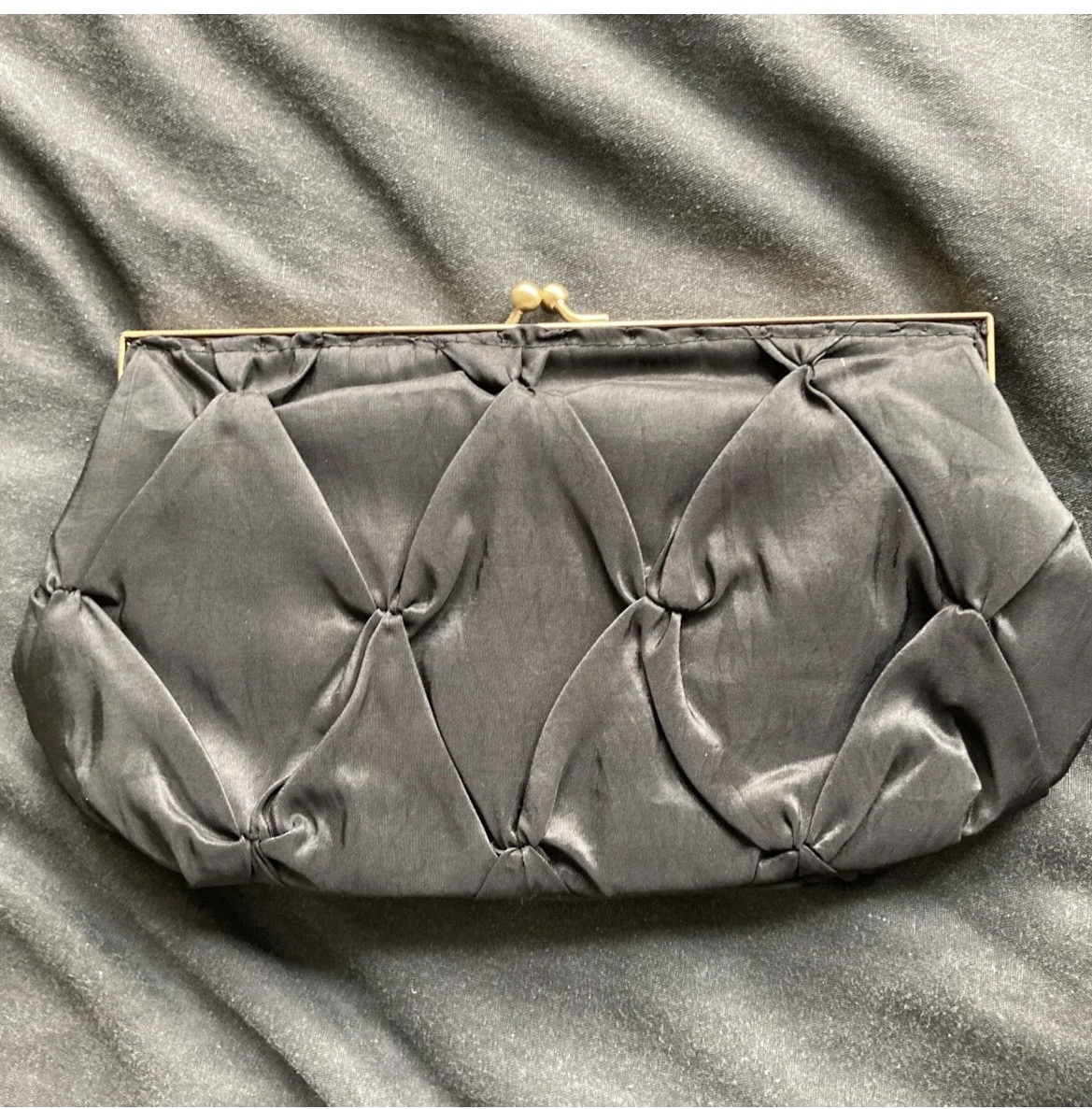 Three party clutch bags: beige, black, and white - Image 3