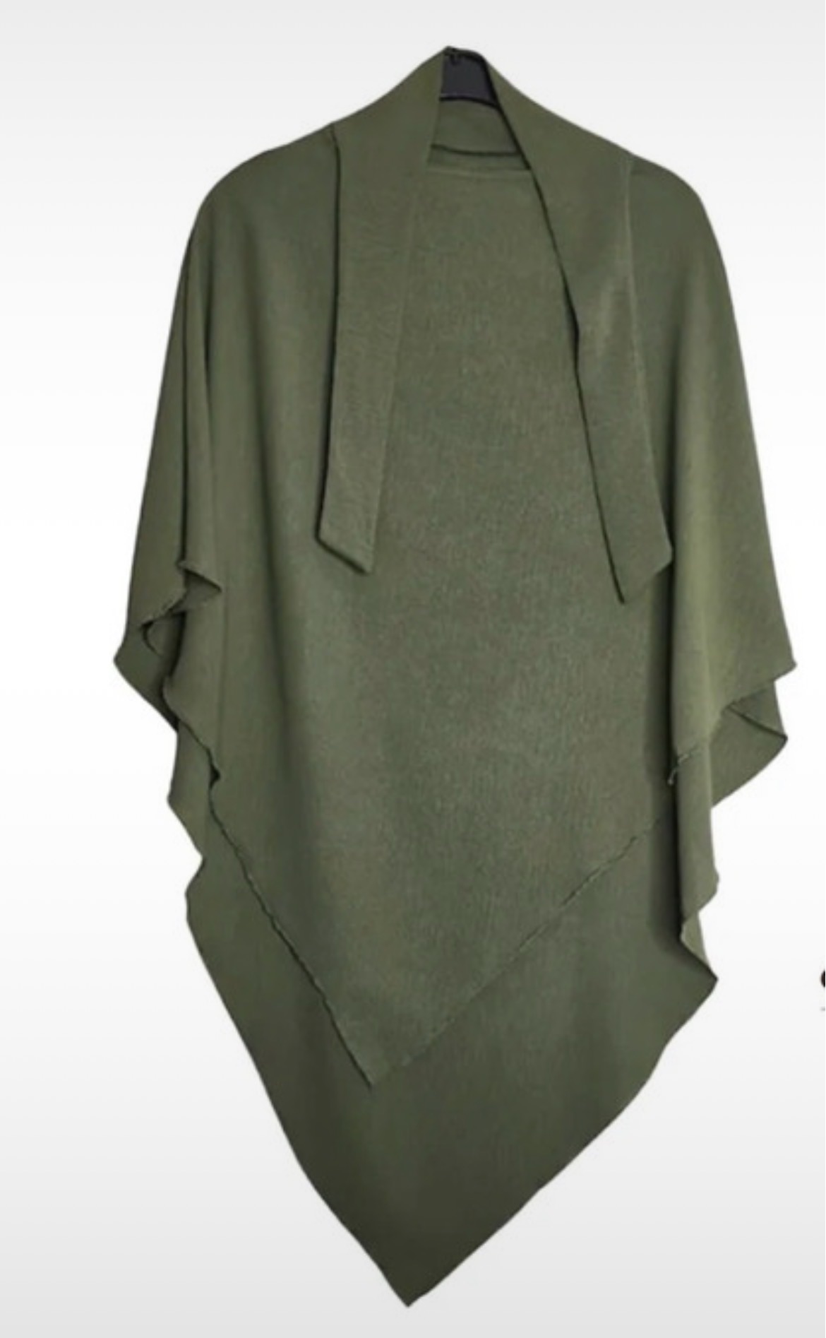 ladies khimar top only with niqab feature - Image 2