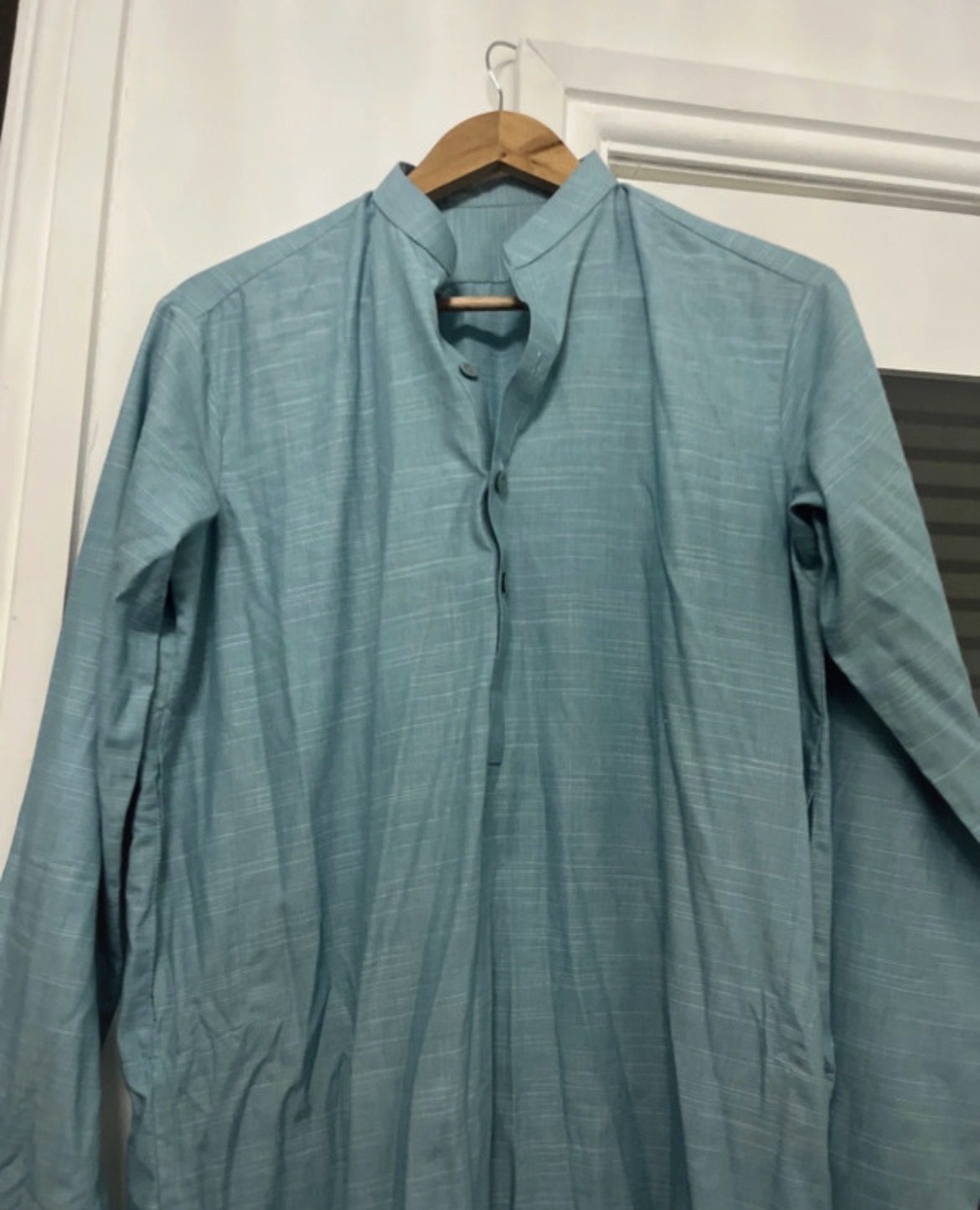 Men's Teal salvar kameez - Image 2