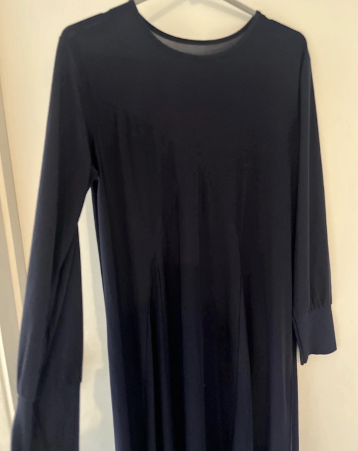 Navy Abaya stretch fabric used small - Image 2