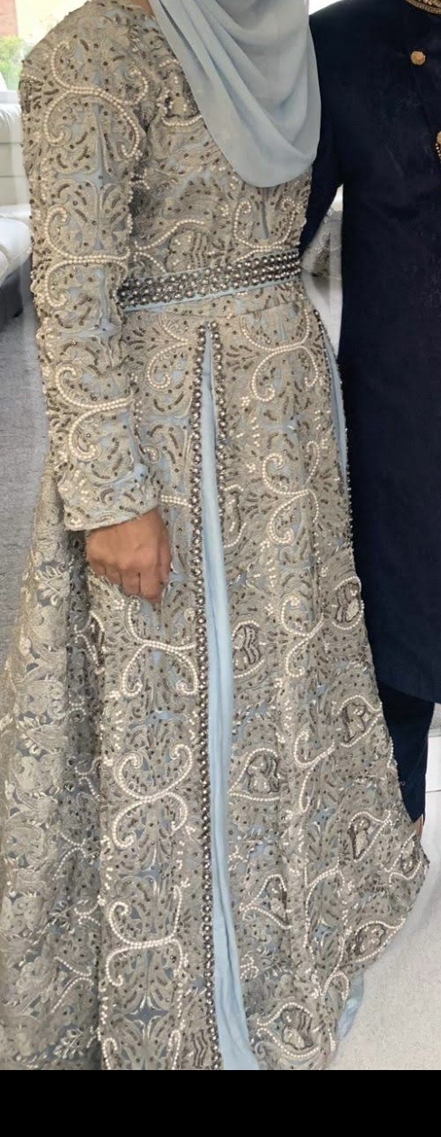 Embellished Bridal Kaftan Dress - Image 2