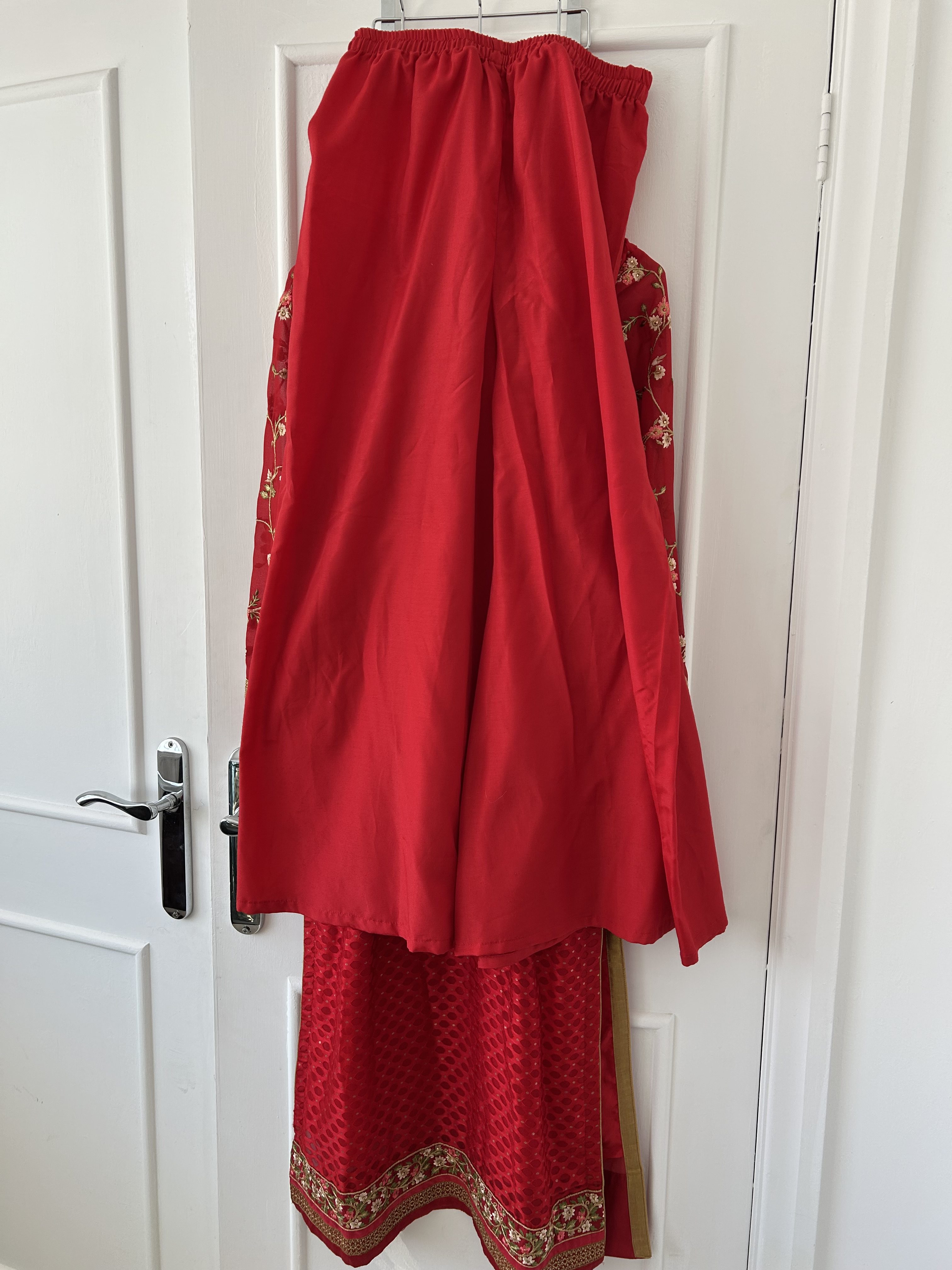 3 piece suit with plaza salwar . - Image 2