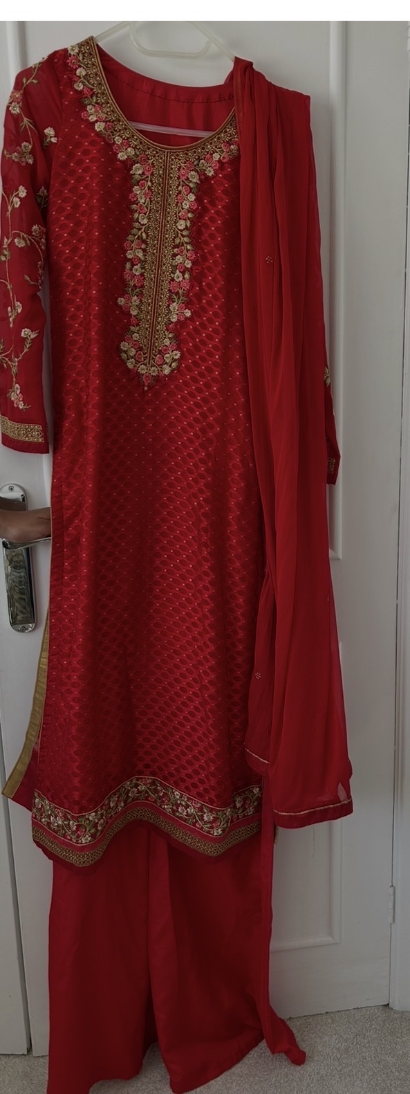 3 piece suit with plaza salwar . - Image 3
