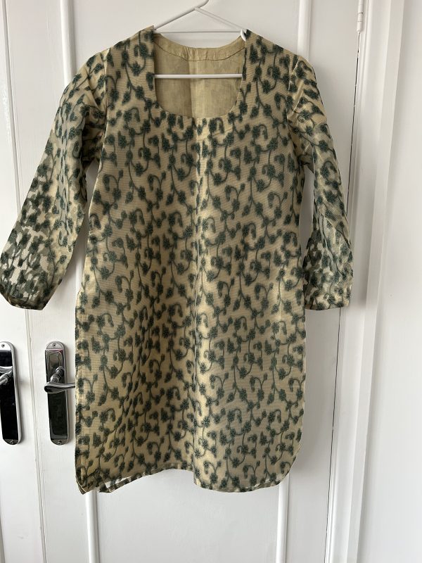 Organza silk suit