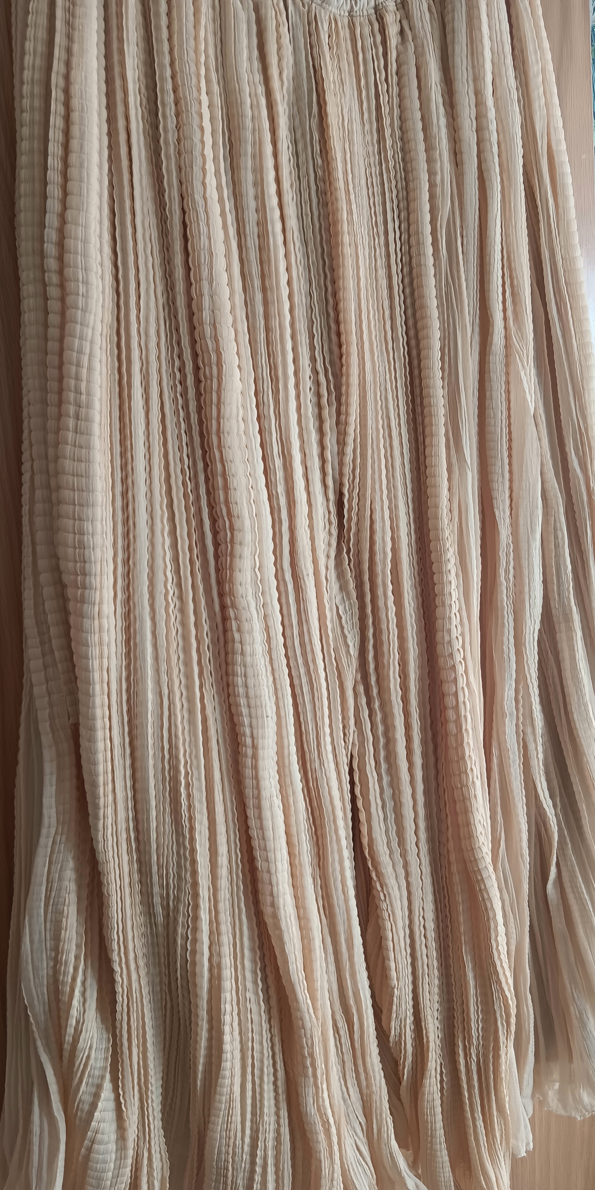 3-Piece Sequin Kameez Suit with Cream Pleated Gharara - Image 17