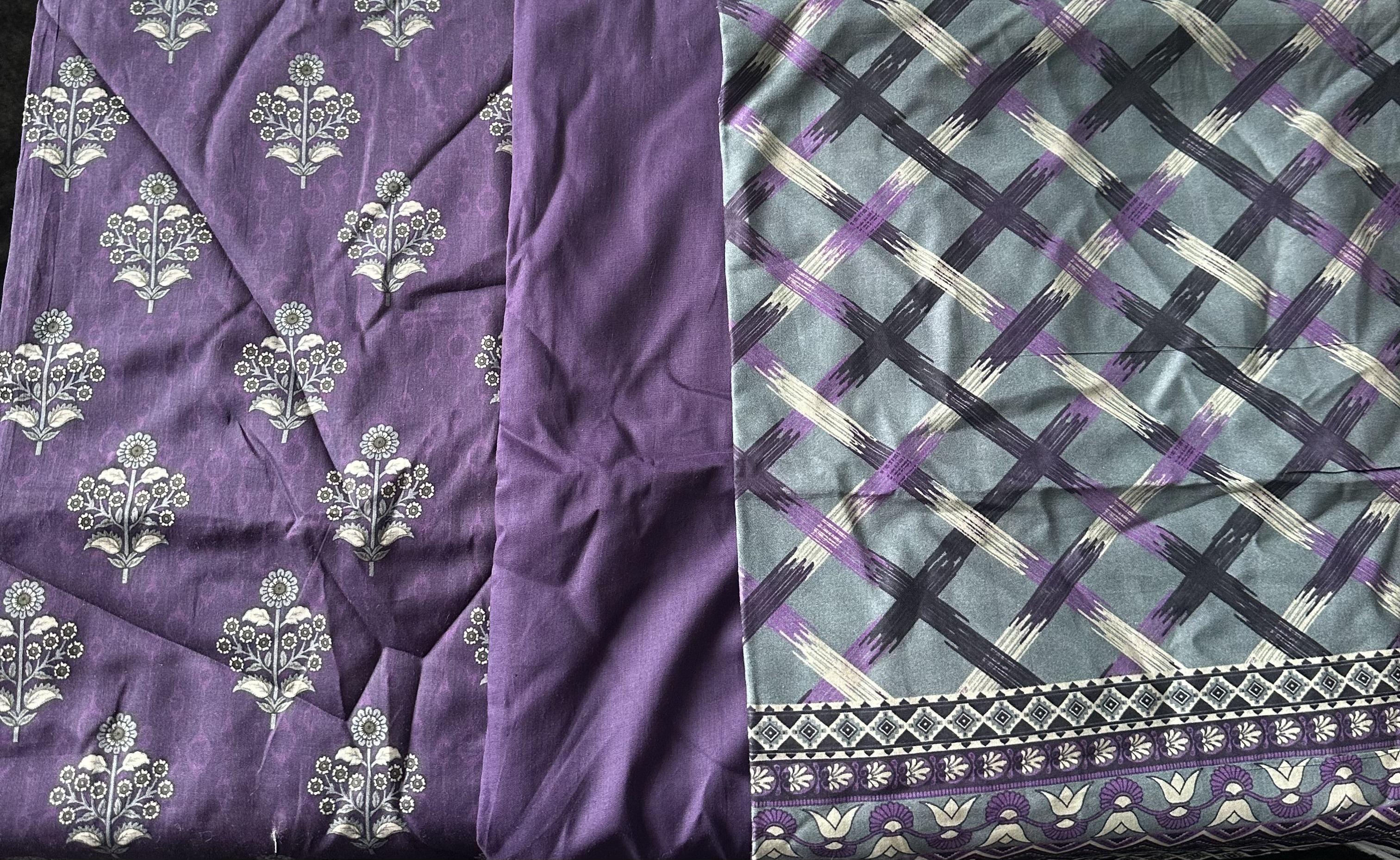 Safina lawn 3 piece ladies suit - Image 4