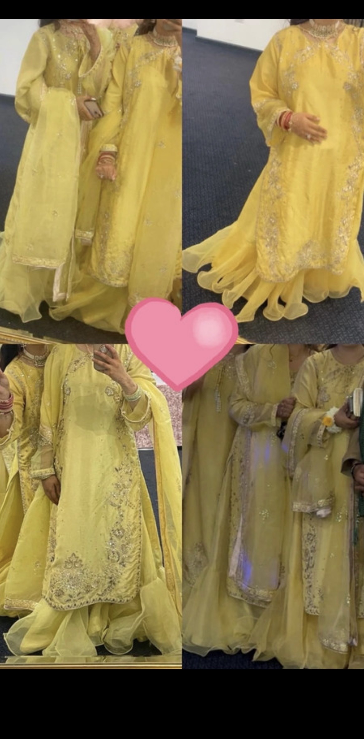 Original Dastoor collection Butteryellow 3 piece outfit - Image 2