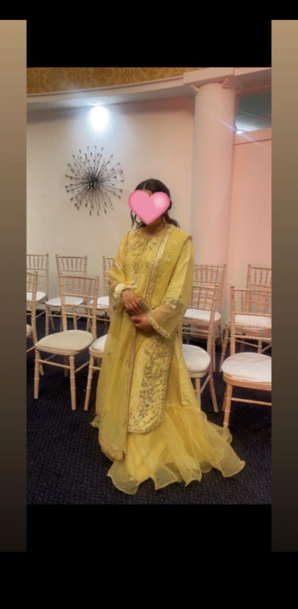 Original Dastoor collection Butteryellow 3 piece outfit