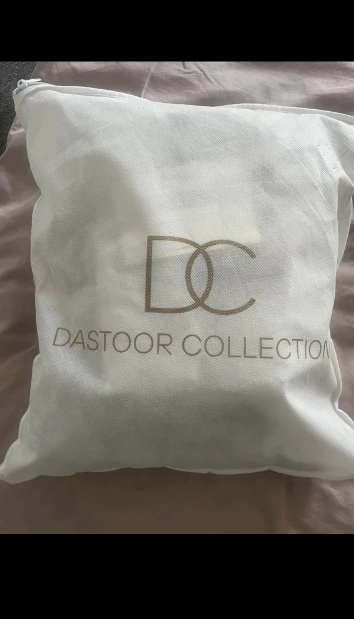 Original Dastoor Collection Champagne gold 4 piece outfit - Image 3