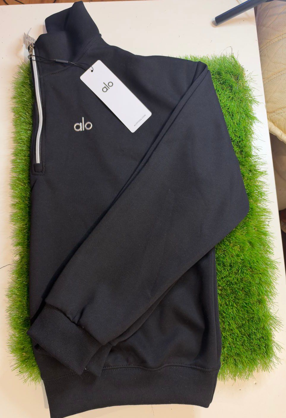 Alo Yoga Quarter Zip Long Sleeve Top - Image 2