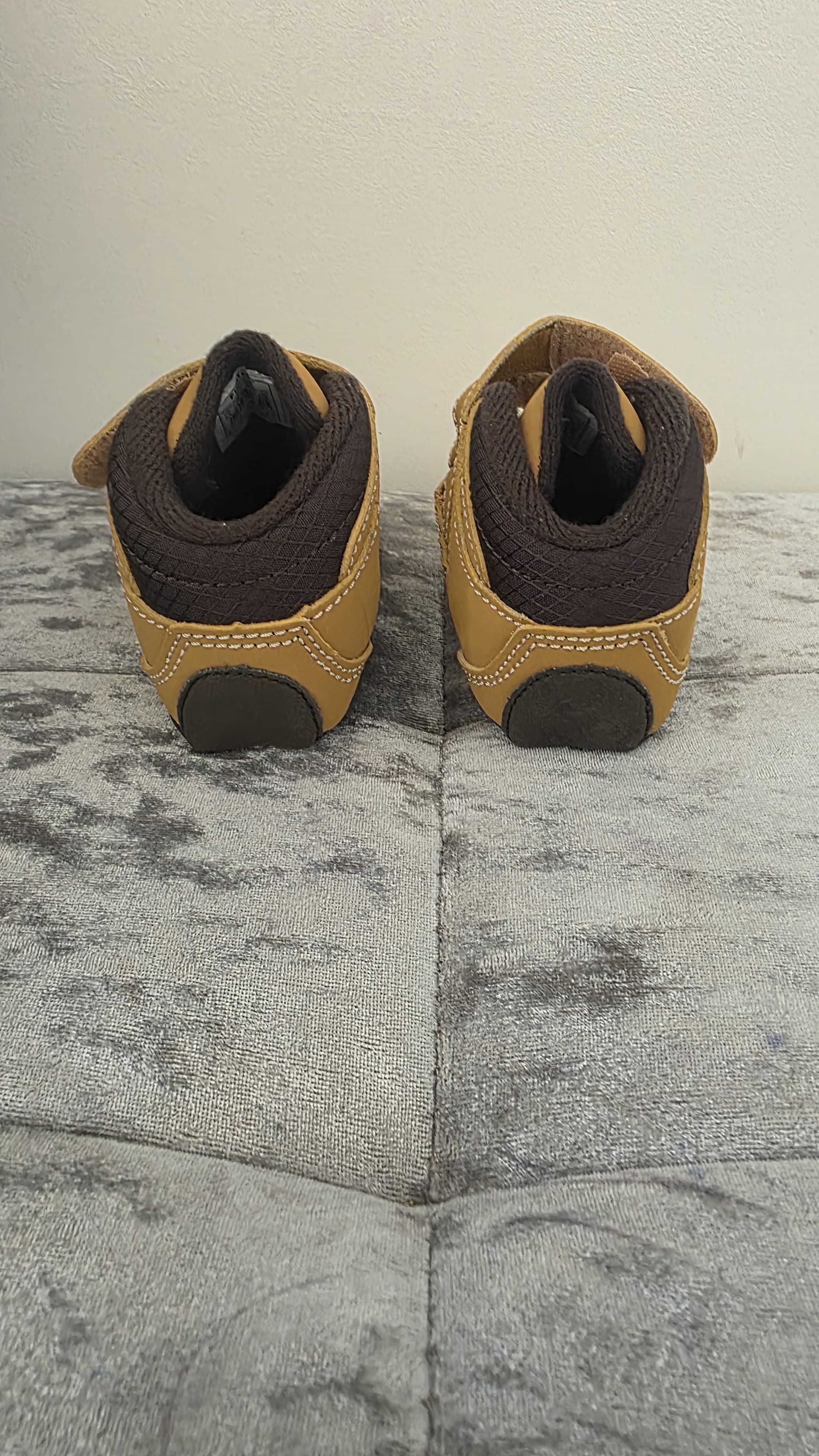 Toddler Boys Brown Timberland Style Boots - Image 3