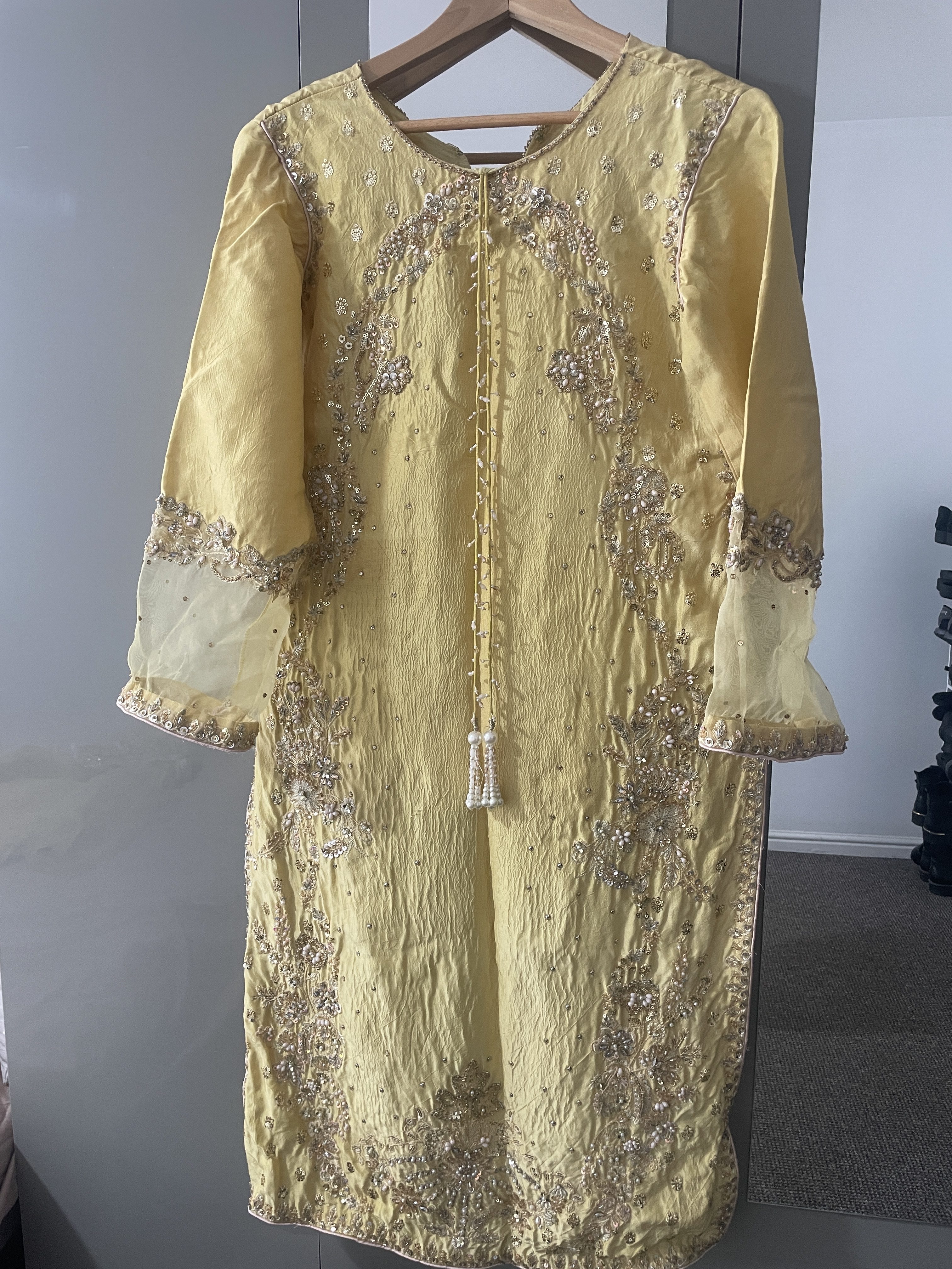Original Dastoor collection Butteryellow 3 piece outfit - Image 4