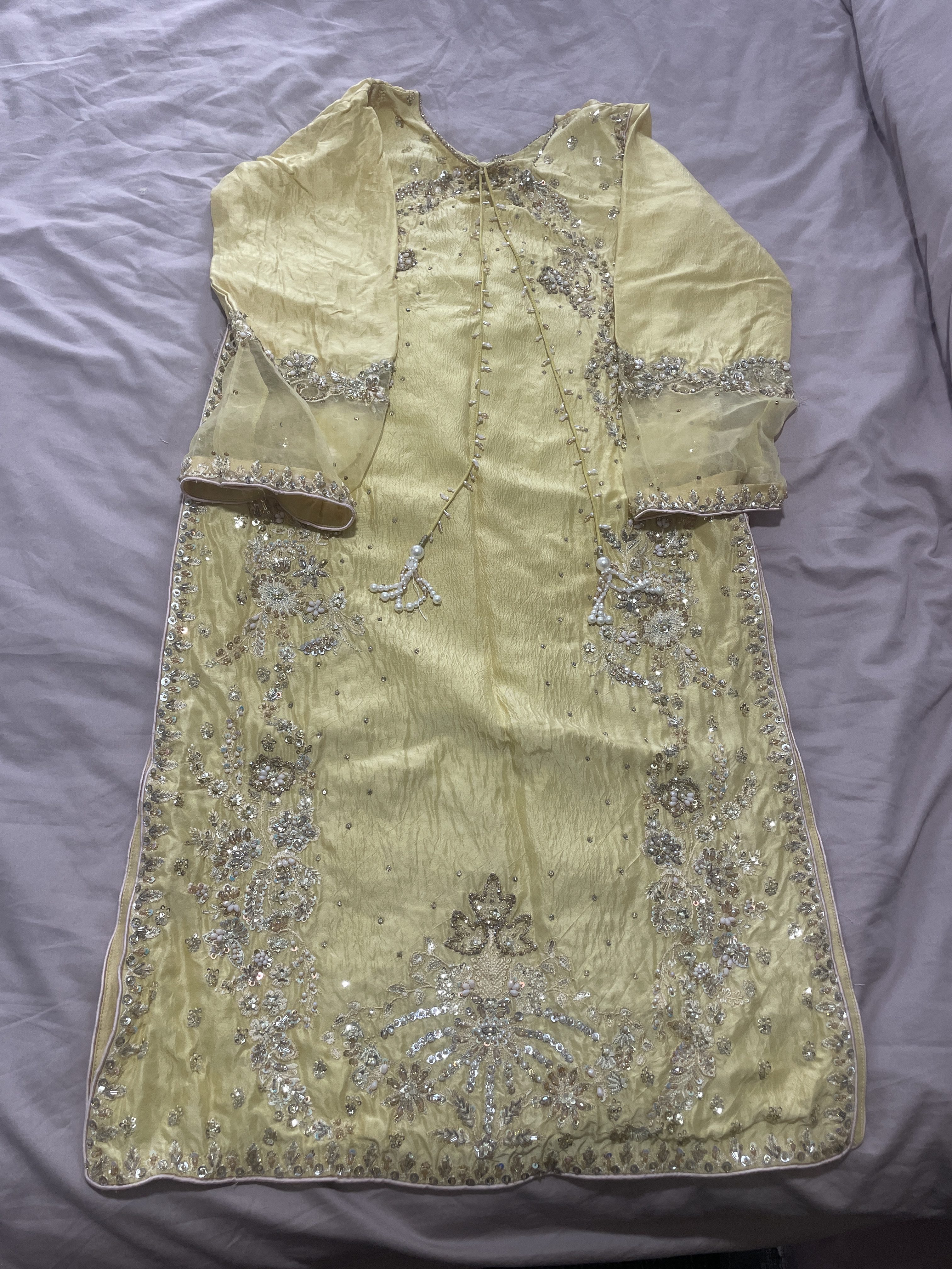 Original Dastoor collection Butteryellow 3 piece outfit - Image 5